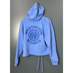 NWT Washington Wizards Women's L Hooded Sweatshirt With Drawstring Hem